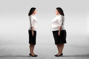 antes e despois de perder peso na dieta ducan